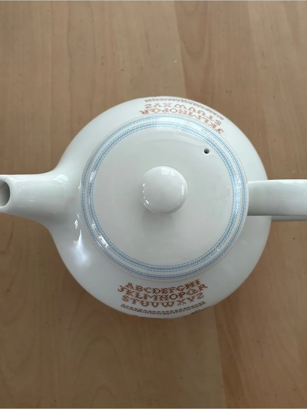 RALPH LAUREN Wedgwood Sampler Teapot. 1989. See Photos for Details. Pre-owned.